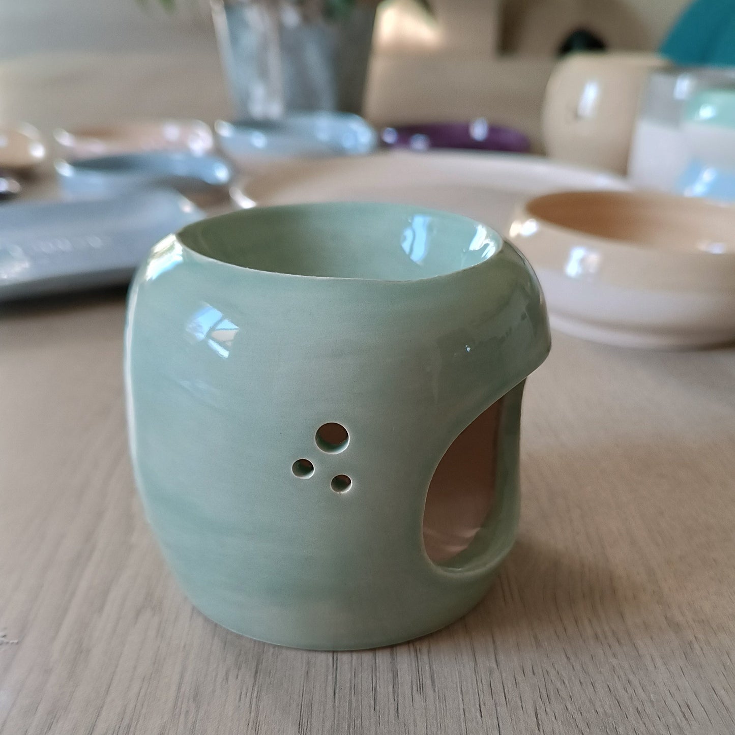 Brule fondant parfumé vert