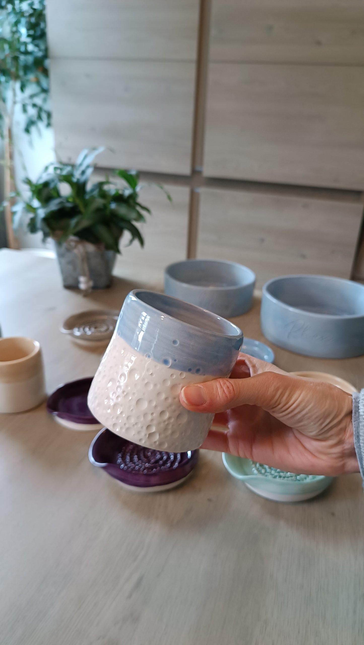 Pot en faïence