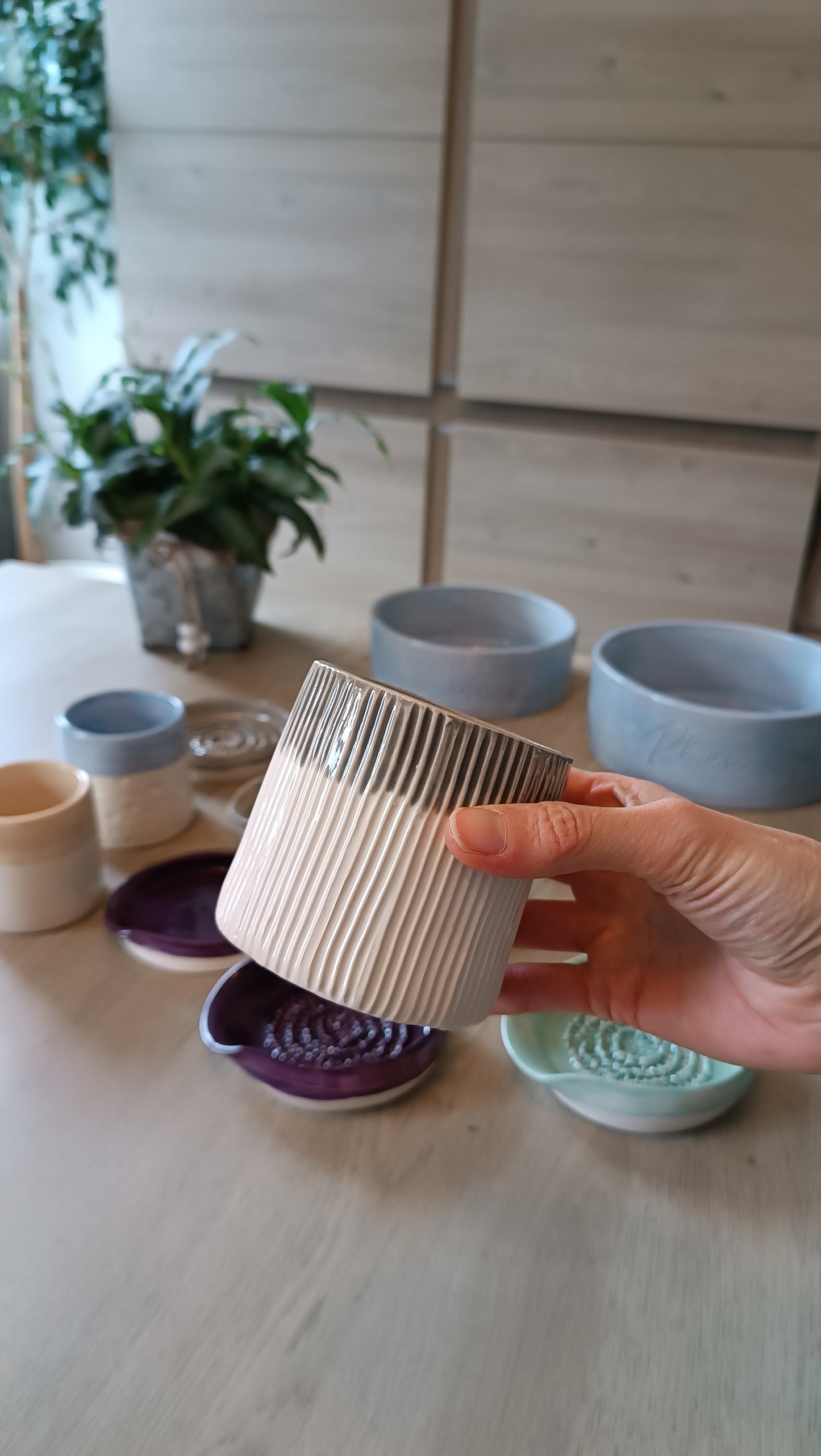 Pot en faïence