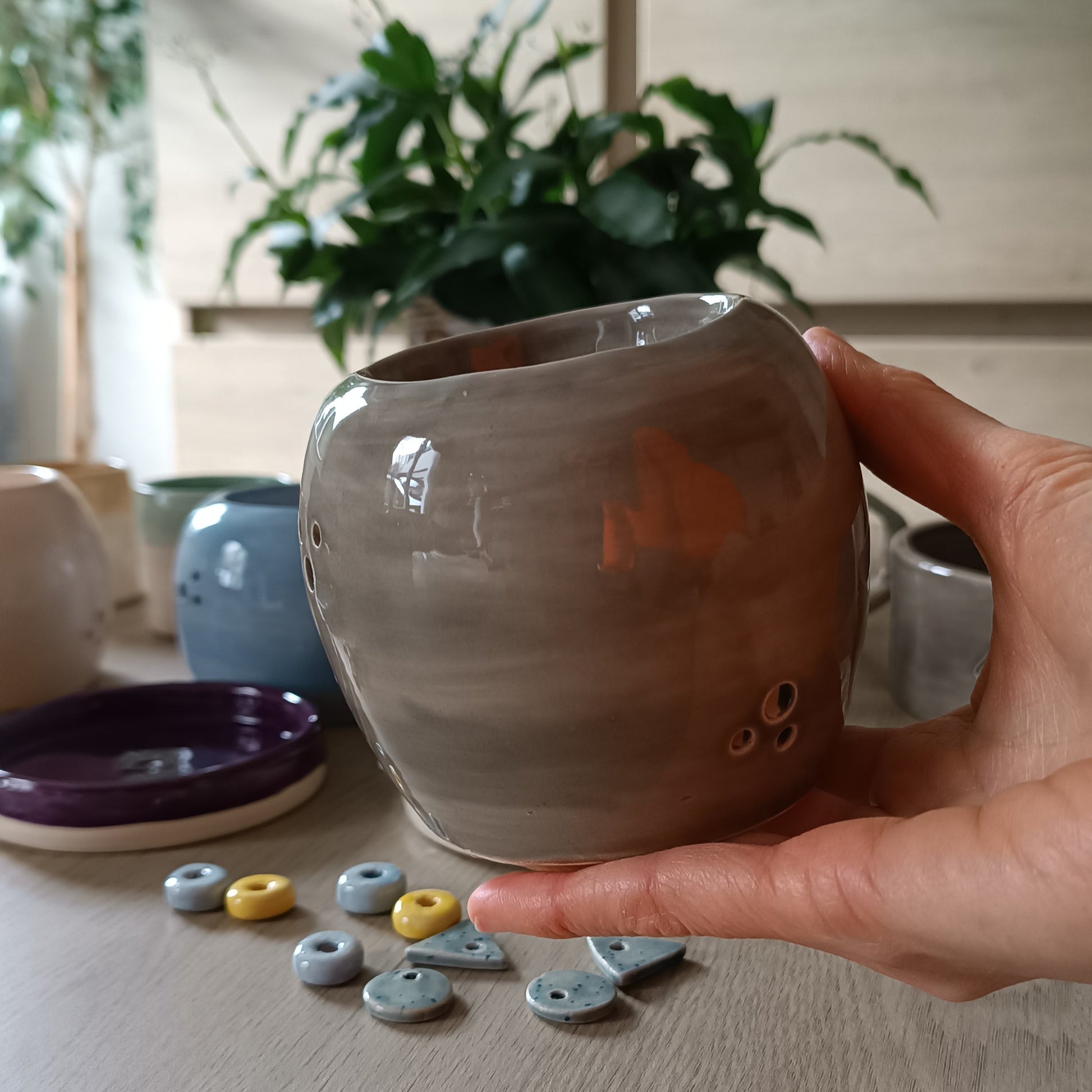 brule fondant céramique gris